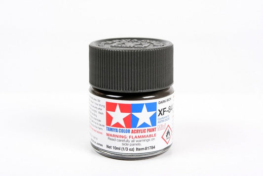 TAMIYA 81784 ACRYL.MINI XF-84 DARK IRON 10ml Tamiya 1.85 OEShop