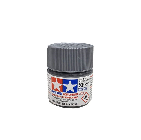 TAMIYA 81791 ACRYL.MINI XF-91 IGN GRAY YA 10ml Tamiya 1.85 OEShop