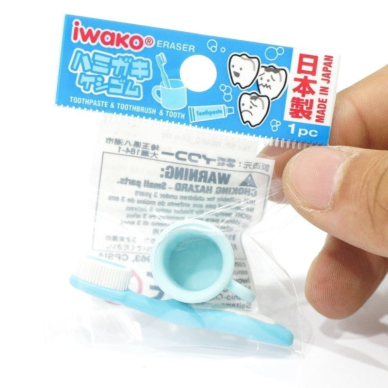 IWAKO Erasers Toothpaste Assort Single Erasaer Iwako 0.99 OEShop