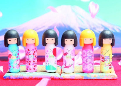 IWAKO Erasers Kokeshi Assort Single Erasaer Iwako 0.99 OEShop