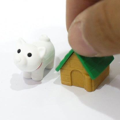 IWAKO Erasers  Puppy 5 Types Single Erasaer Iwako 0.99 OEShop