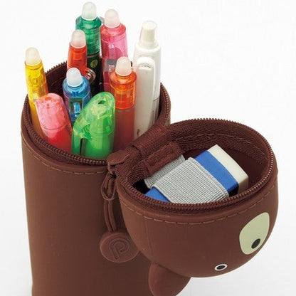 LIHIT LAB PuniLabo Stand Pen Case Medium size - Bear A7712-1 LIHIT LAB. 13.98 OEShop