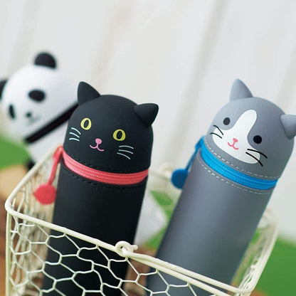 LIHIT LAB PuniLabo Stand Pen Case Medium size - Black Cat A7712-3 LIHIT LAB. 13.98 OEShop