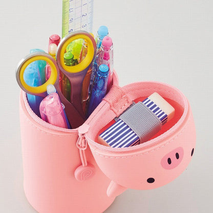 LIHIT LAB PuniLabo Stand Pen Case Medium size - Pig A7712-5 LIHIT LAB. 13.98 OEShop
