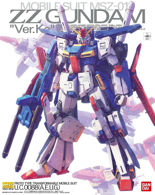 PART - 1/100 MG ZZ Gundam Ver.Ka - Runner F1
