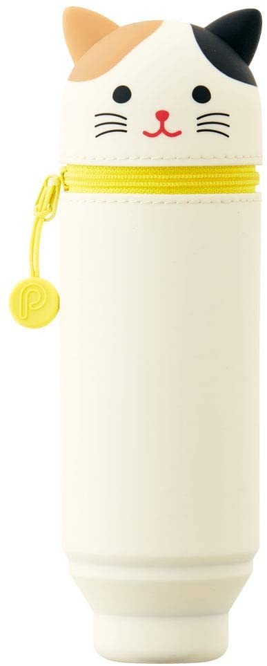 LIHIT LAB PuniLabo Stand Pen Case Medium size - Tortoiseshell cat A7712-7 LIHIT LAB. 13.98 OEShop