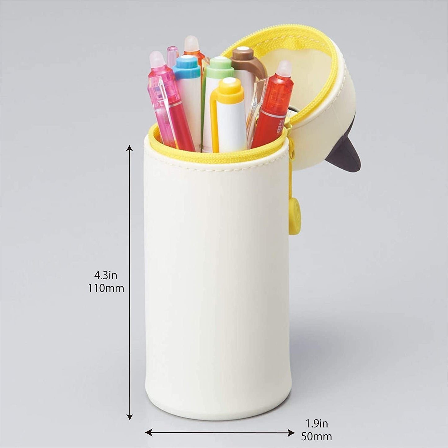 LIHIT LAB PuniLabo Stand Pen Case Medium size - Tortoiseshell cat A7712-7 LIHIT LAB. 13.98 OEShop