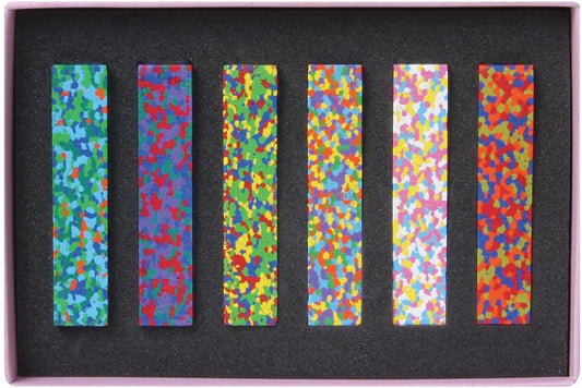 Aozora Dot Flowers Multi-Color Crayon Stick - Set of 6 Aozora 14.98 OEShop