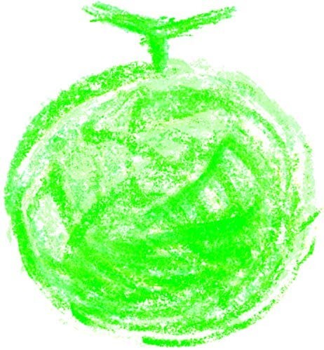 Aozora Dot Fruit Multi-Color Crayon Stick - Set of 6 Aozora 14.98 OEShop