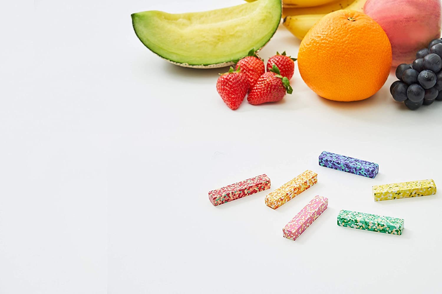 Aozora Dot Fruit Multi-Color Crayon Stick - Set of 6 Aozora 14.98 OEShop