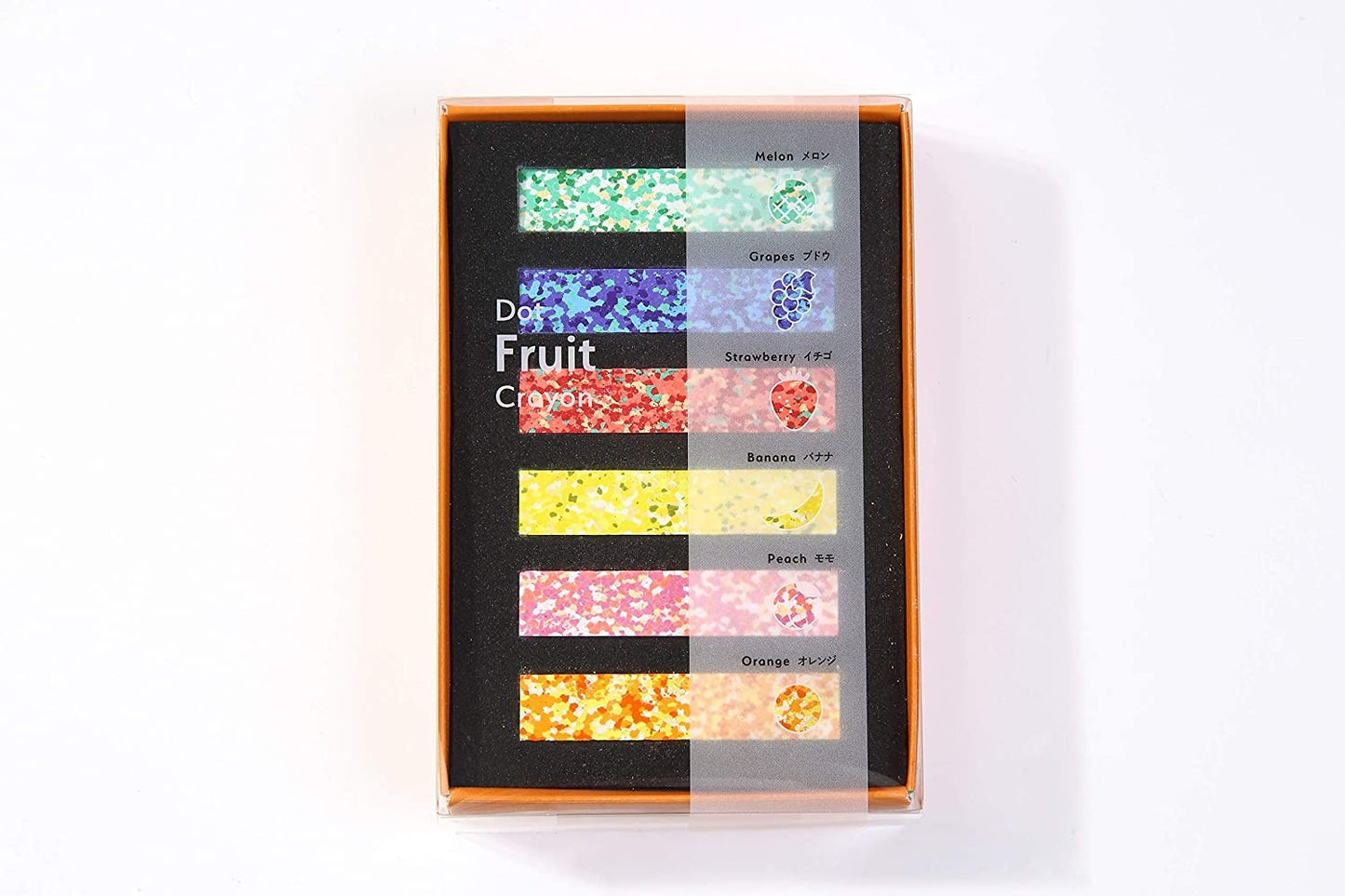 Aozora Dot Fruit Multi-Color Crayon Stick - Set of 6 Aozora 14.98 OEShop