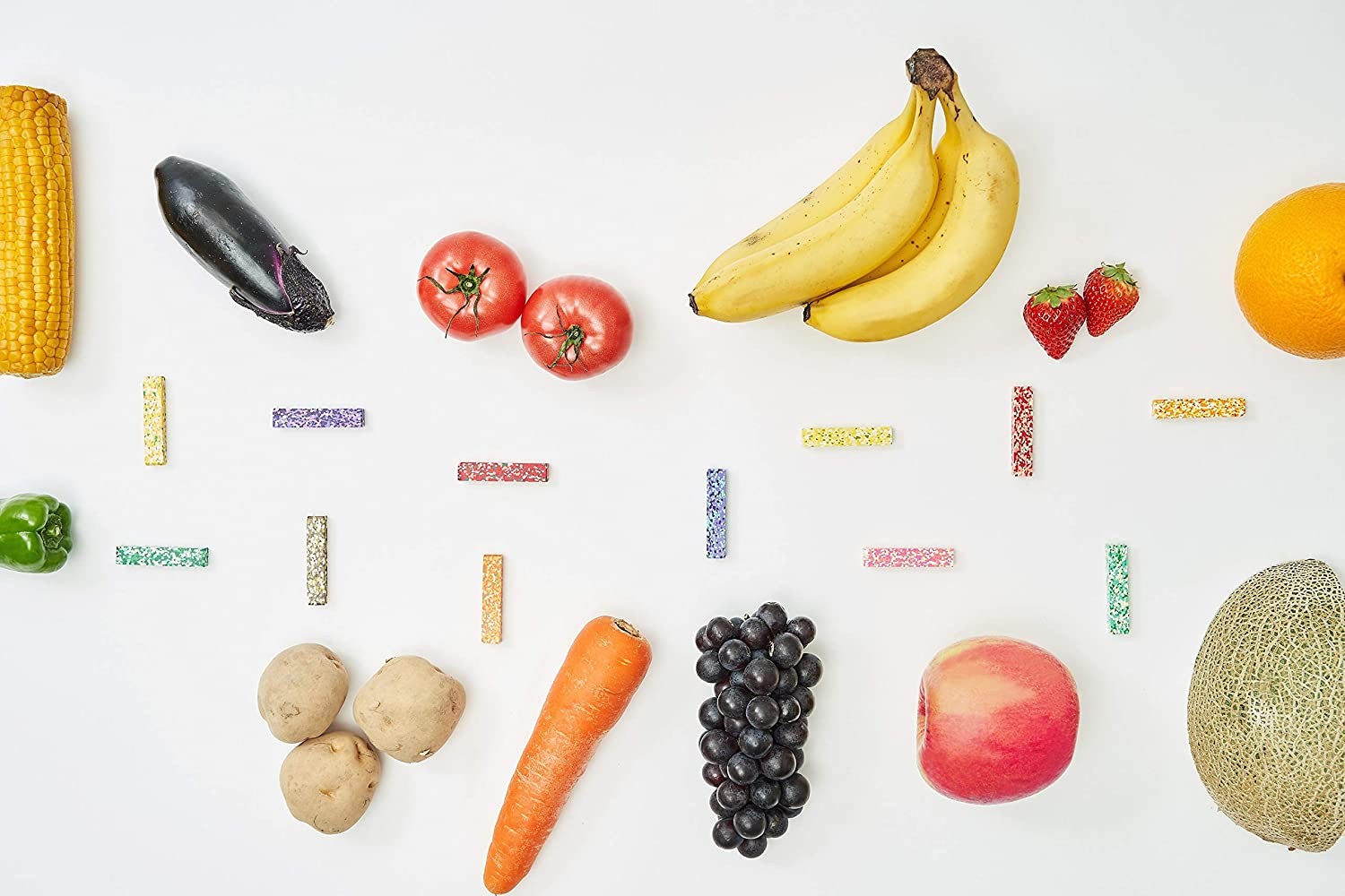 Aozora Dot Fruit Multi-Color Crayon Stick - Set of 6 Aozora 14.98 OEShop