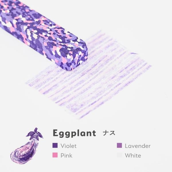 Aozora Dot Vegetable Multi-Color Crayon Stick - Set of 6 Aozora 14.98 OEShop