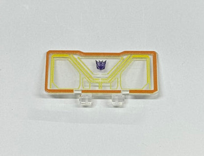 PART - Blokees Transformers Classic Class 17 Soundwave Action Figure Model Kit 71183 - Runners & Stickers