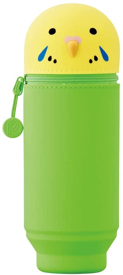 LIHIT LAB PuniLabo Stand Pen Case Large BIG size - Sekisei Parakeet  A7714-9 LIHIT LAB. 15.99 OEShop