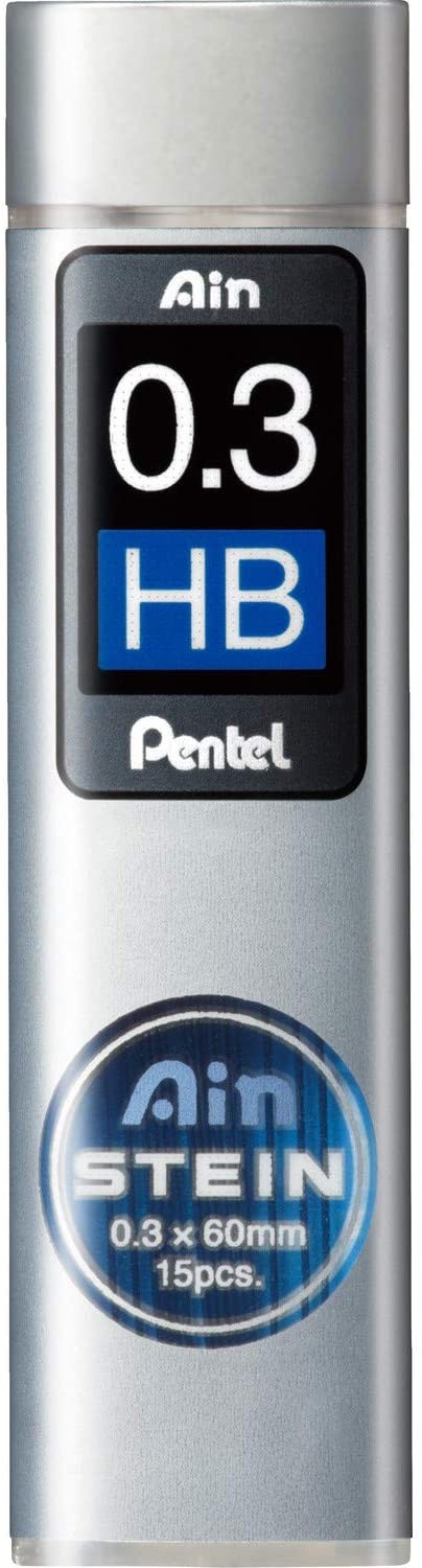 Pentel Ain Stein 0.3 mm HB Refill Lead 3 Pack Pentel 6.99 OEShop