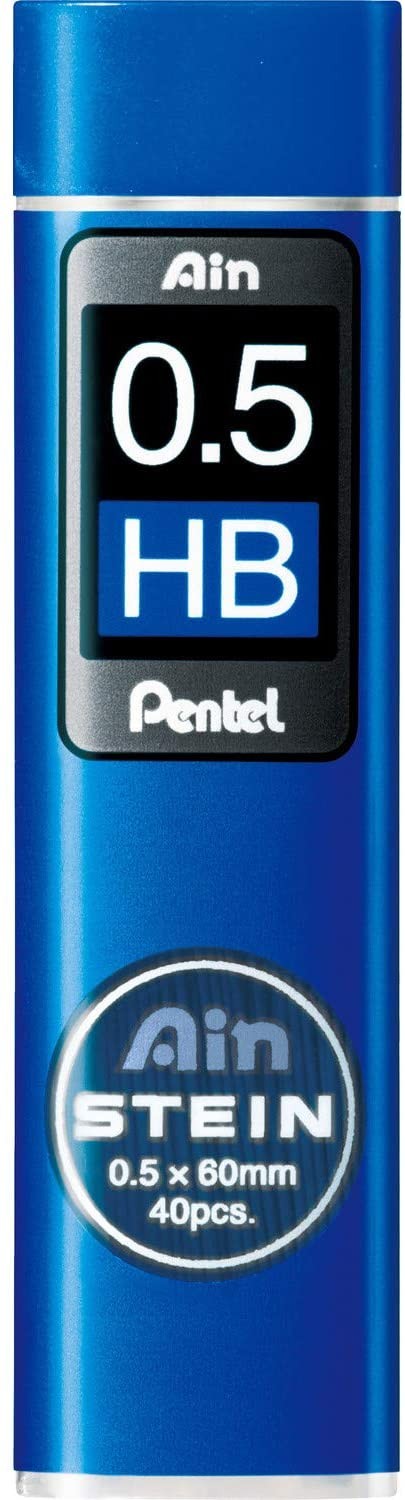 Pentel Ain Stein 0.5mm HB  Refill Lead 3 Pack Pentel 6.99 OEShop