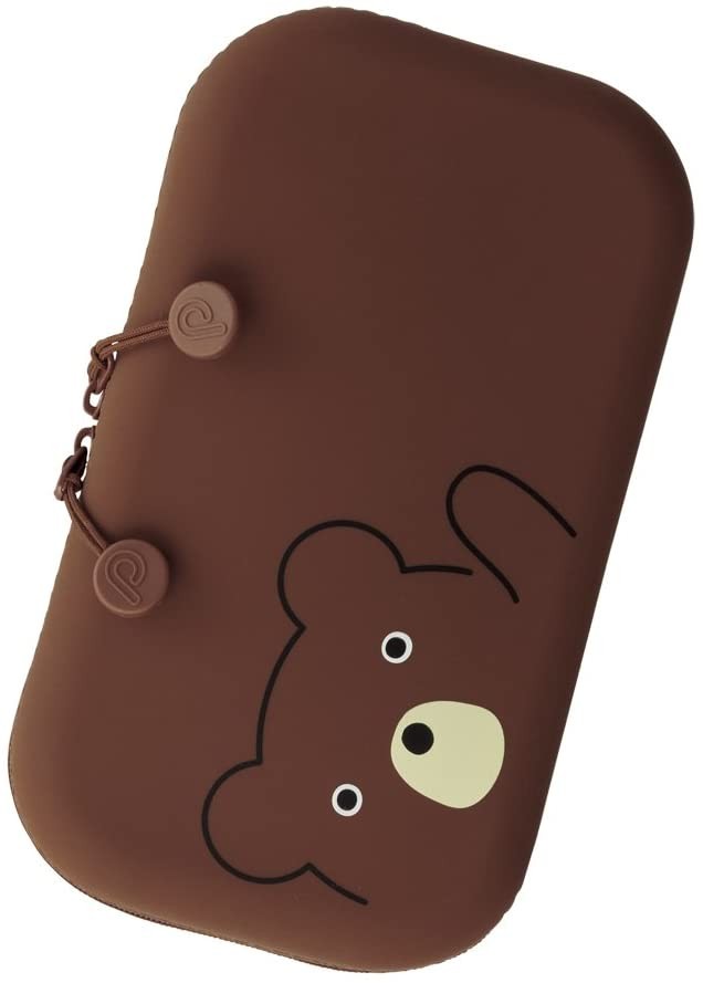 Lihit Lab Punilabo Zipper Pouch Bear A7716-1 LIHIT LAB. 13.98 OEShop