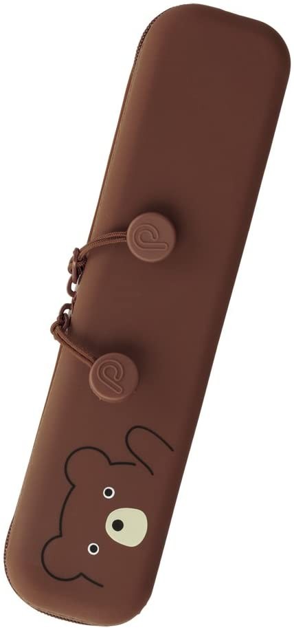 Lihit Lab Punilabo Slim Zipper Pouch Bear A7717-1 LIHIT LAB. 11.99 OEShop