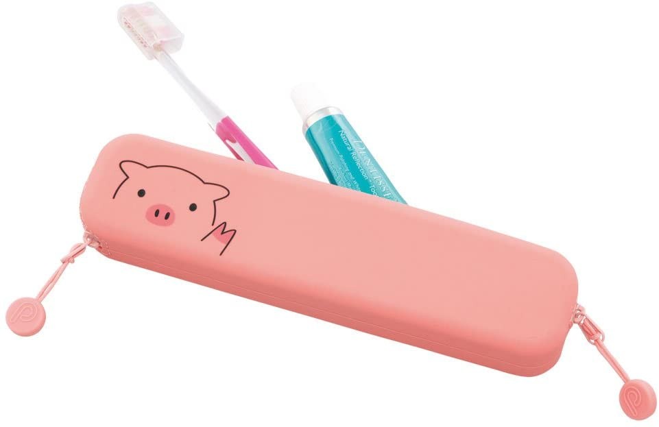 Lihit Lab Punilabo Slim Zipper Pouch Pig A7717-5 LIHIT LAB. 11.99 OEShop