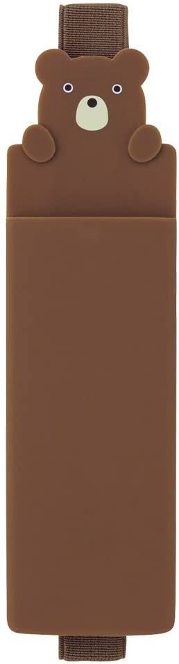 Lihit Lab PuniLabo Book Band Pen Case - Bear A7720-1 LIHIT LAB. 9.99 OEShop