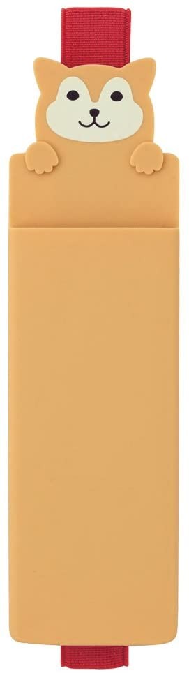 Lihit Lab PuniLabo Book Band Pen Case - Shiba Dog A7720-2 LIHIT LAB. 9.99 OEShop