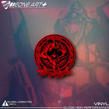 Stickers Reflective Mecha Waterproof Car & Glass Sticker STI0079