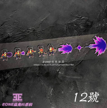 Stickers Reflective Anime Waterproof Car & Glass Sticker STI0073