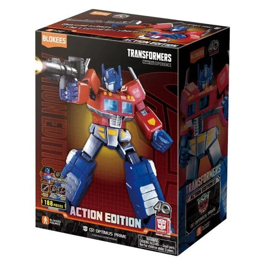 Blokees Transformers Action Edition 01 G1 Optimus Prime Action Figure Model Kit