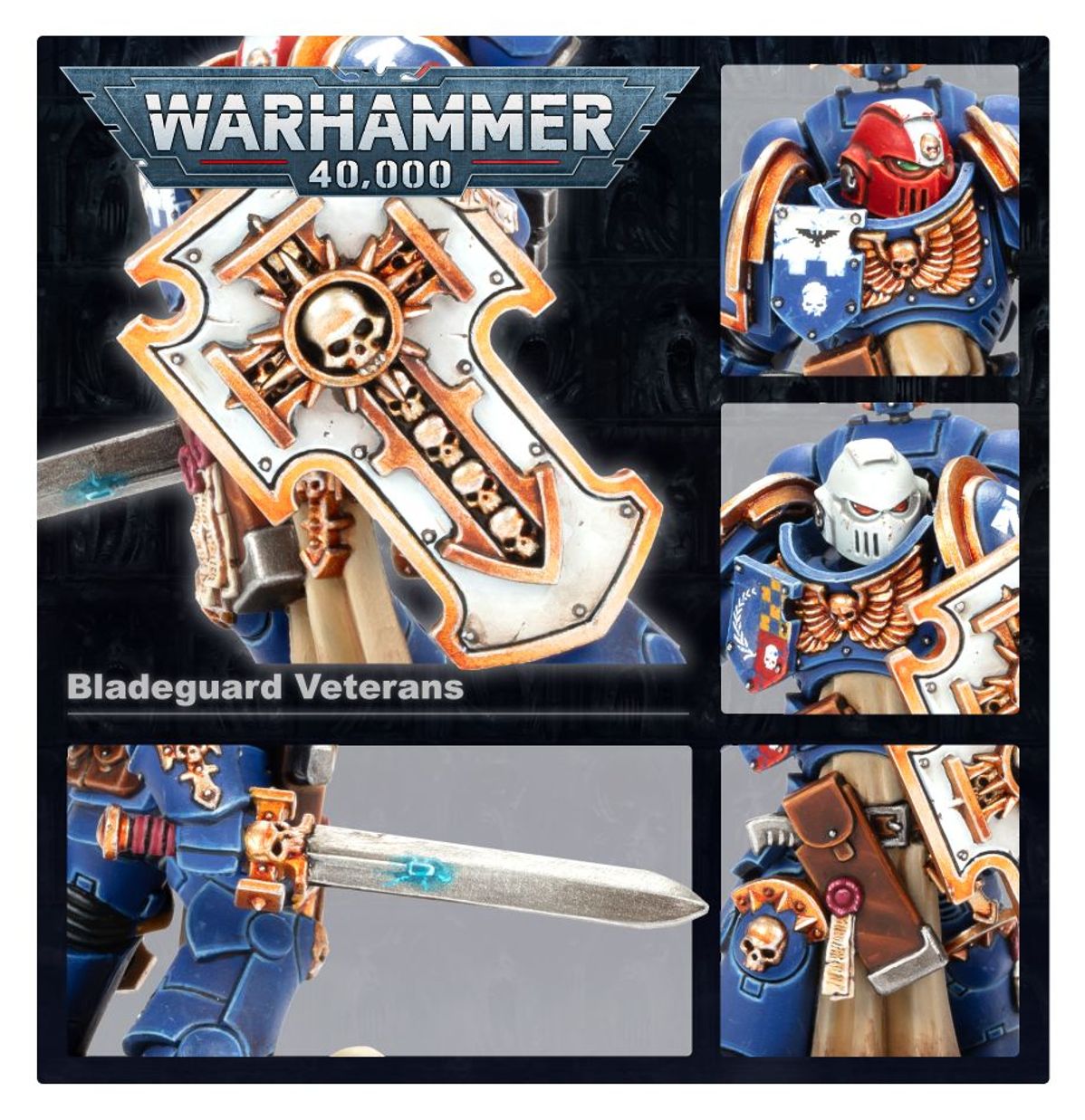 Warhammer 40,000 Space Marines: Primaris Bladeguard Veterans 48-44
