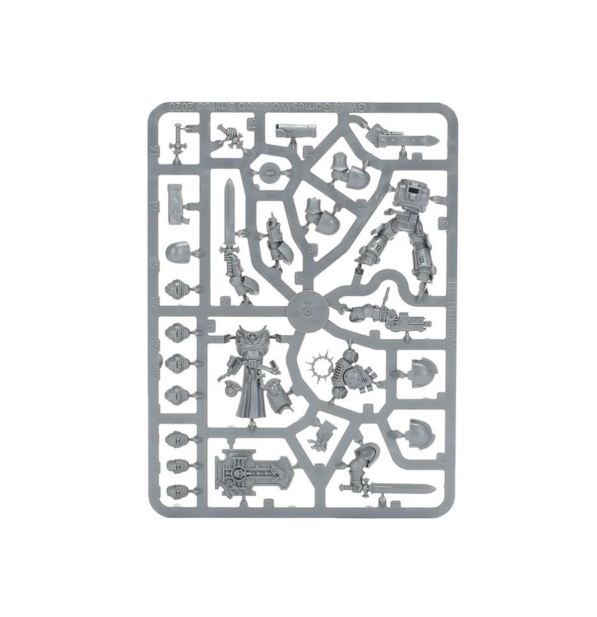 Warhammer 40,000 Space Marines: Primaris Bladeguard Veterans 48-44