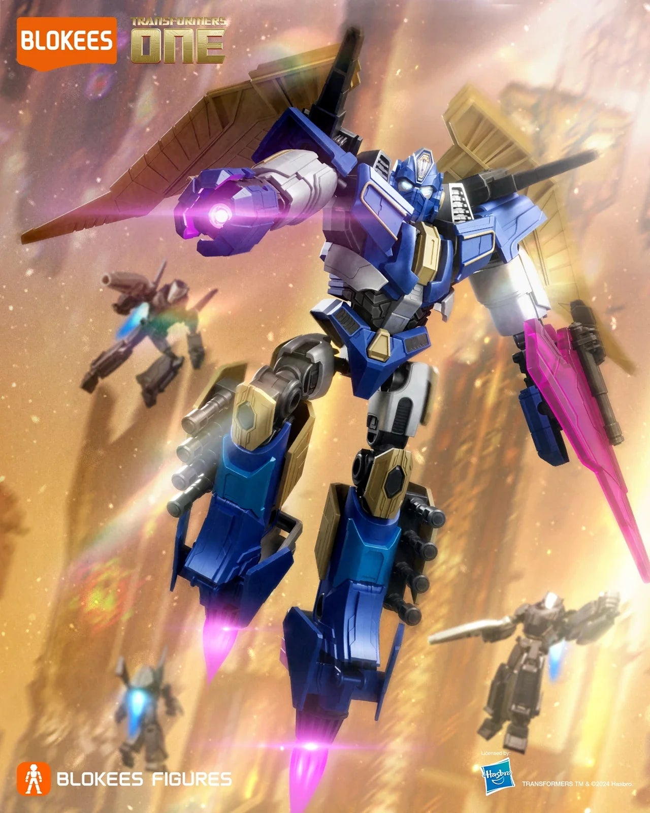 Blokees Transformers Classic Class 14 Sentinal Prime Action Figure Model Kit