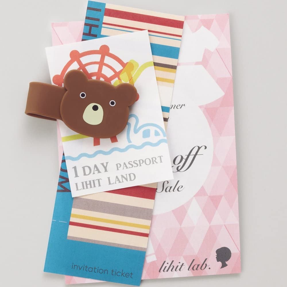 Lihit Lab Punilabo Magnetic Clip Panda Bear  A7721-6 LIHIT LAB. 5.99 OEShop