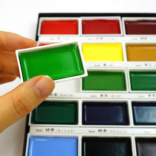 Kuretake Gansai Tambi 24 Watercolour Paints Set MC20/24V Kuretake 25.98 OEShop