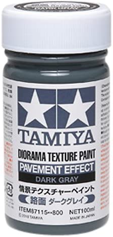 TAMIYA 87115 Textured Paint - Pavement Dark Grey 100ml