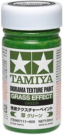 TAMIYA 87111 Textured Paint - Grass Effect Green 100ml