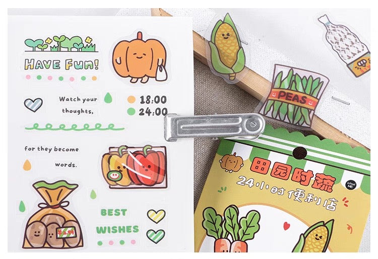 Infeel.Me 24/7 Mini Mart Stickers (40 pieces)