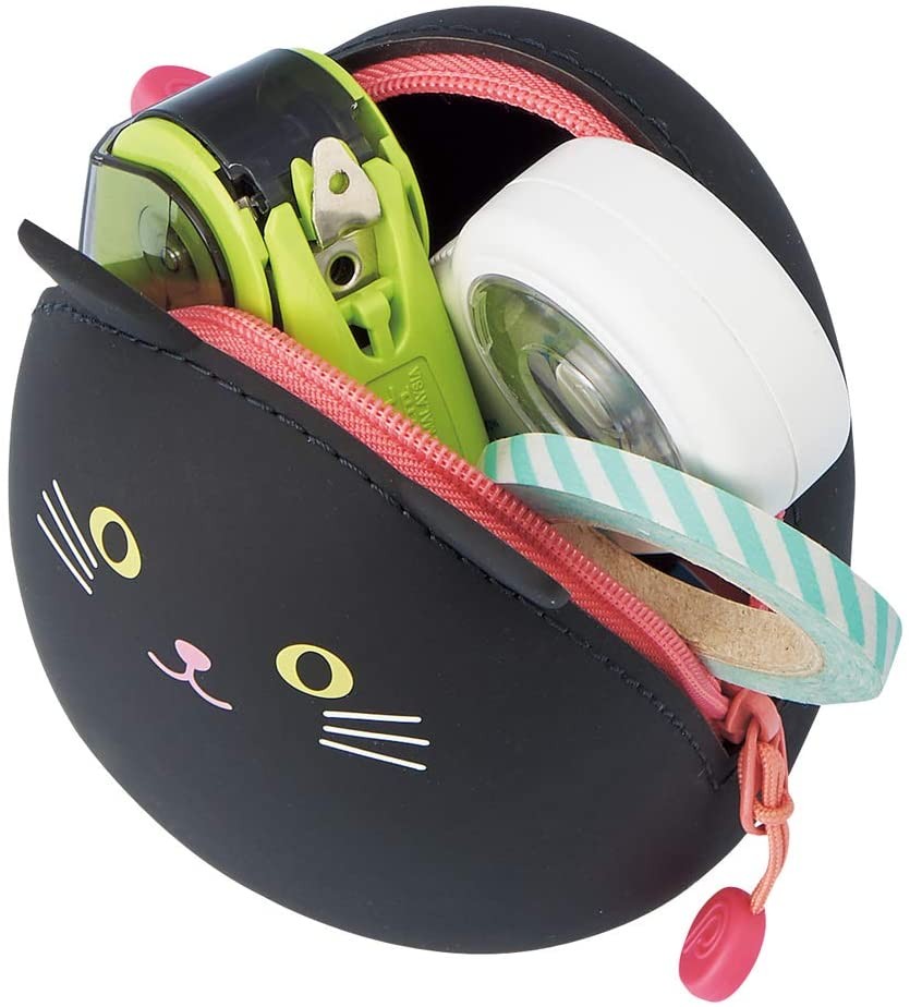 LIHIT LAB PuniLabo Zipper Pouch Egg Shaped - Penguin  A7782-10 LIHIT LAB. 12.98 OEShop