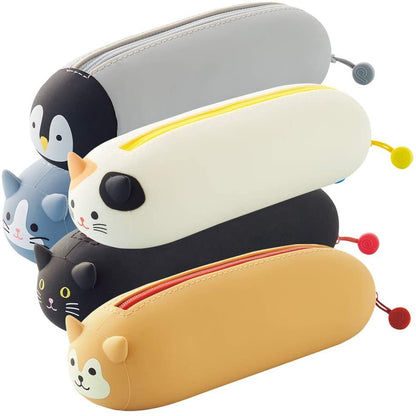 Lihit Lab PuniLabo Sleeping Pen Pouch - Gray Cat A7781-4 LIHIT LAB. 12.98 OEShop