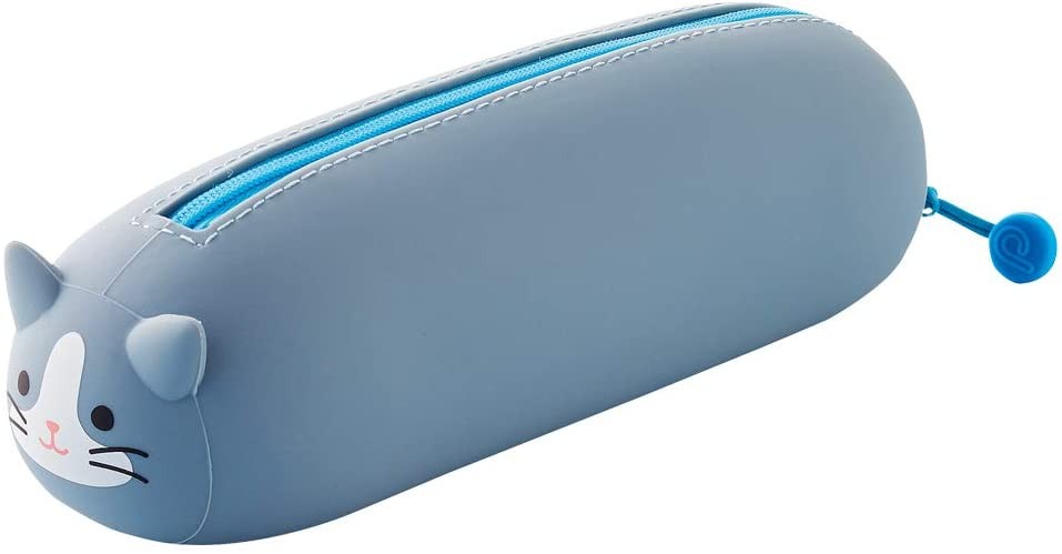 Lihit Lab PuniLabo Sleeping Pen Pouch - Gray Cat A7781-4 LIHIT LAB. 12.98 OEShop