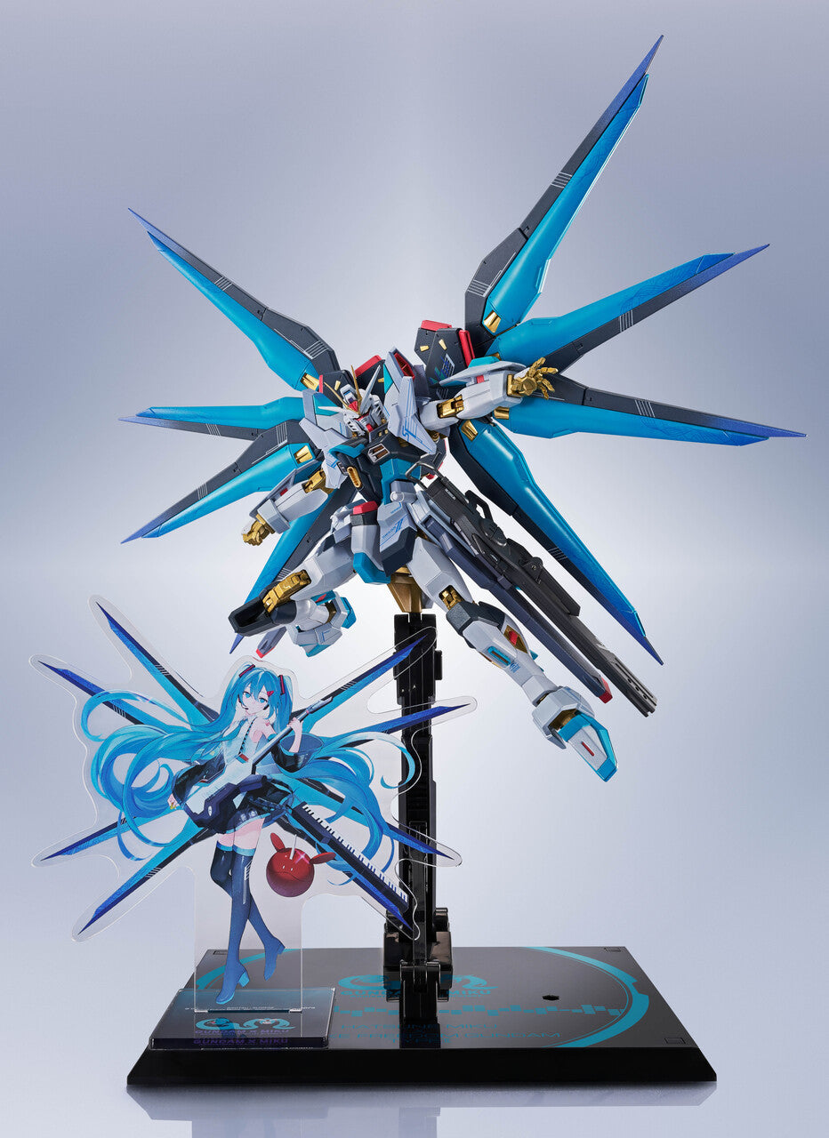 PreOrders Bandai Tamashii Metal Robot Spirits Gundam 45th Anniversary x Hatsune Miku - Strike Freedom Gundam Type II
