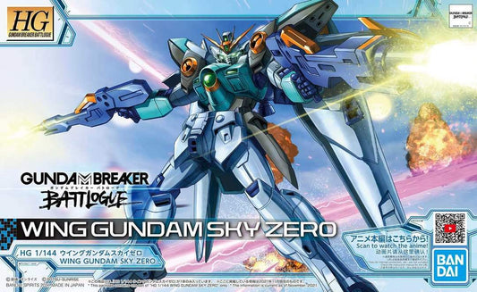 1/144 HGGBB 09 Gundam Wing Sky Zero Gundam Breaker Battlogue