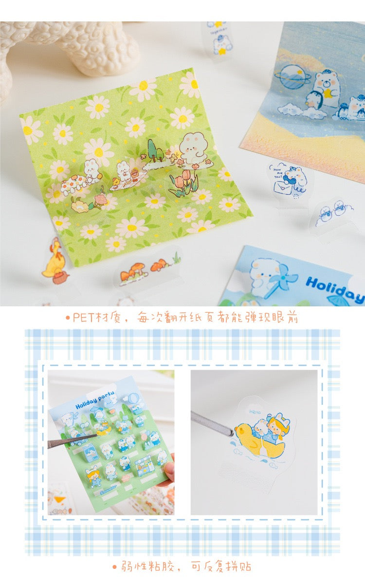 MO.CARD Mochi Series Stickers (20 pieces)