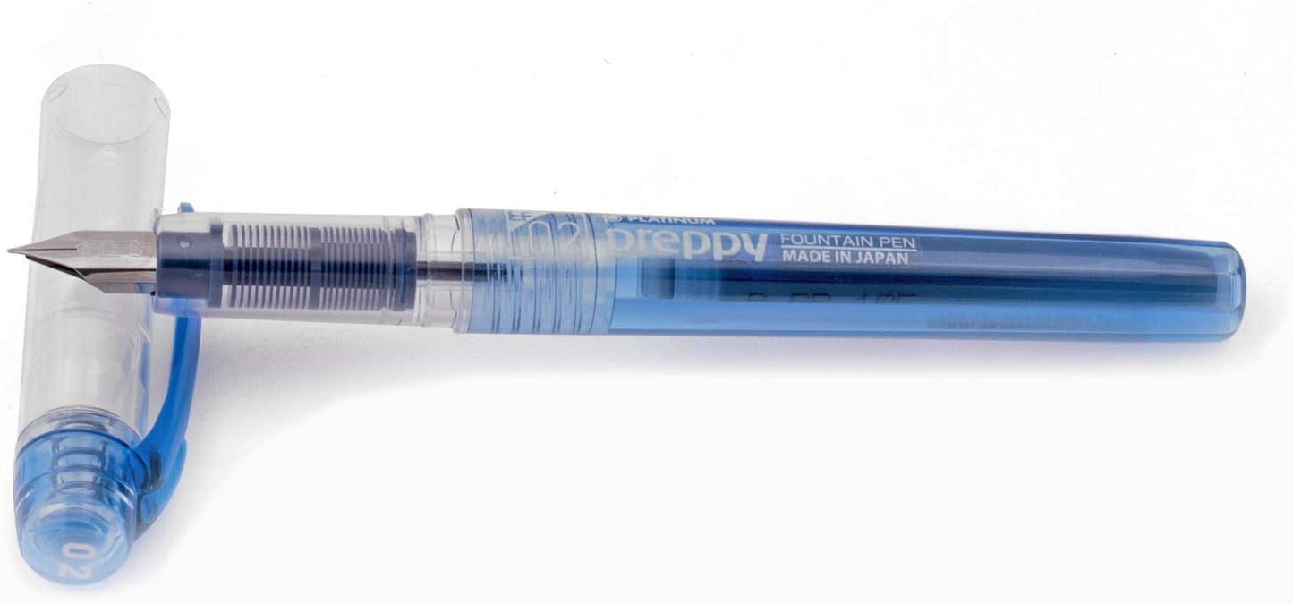Platinum Preppy Fountain Pen 0.3 Fine Blue Black Platinum 3.99 OEShop