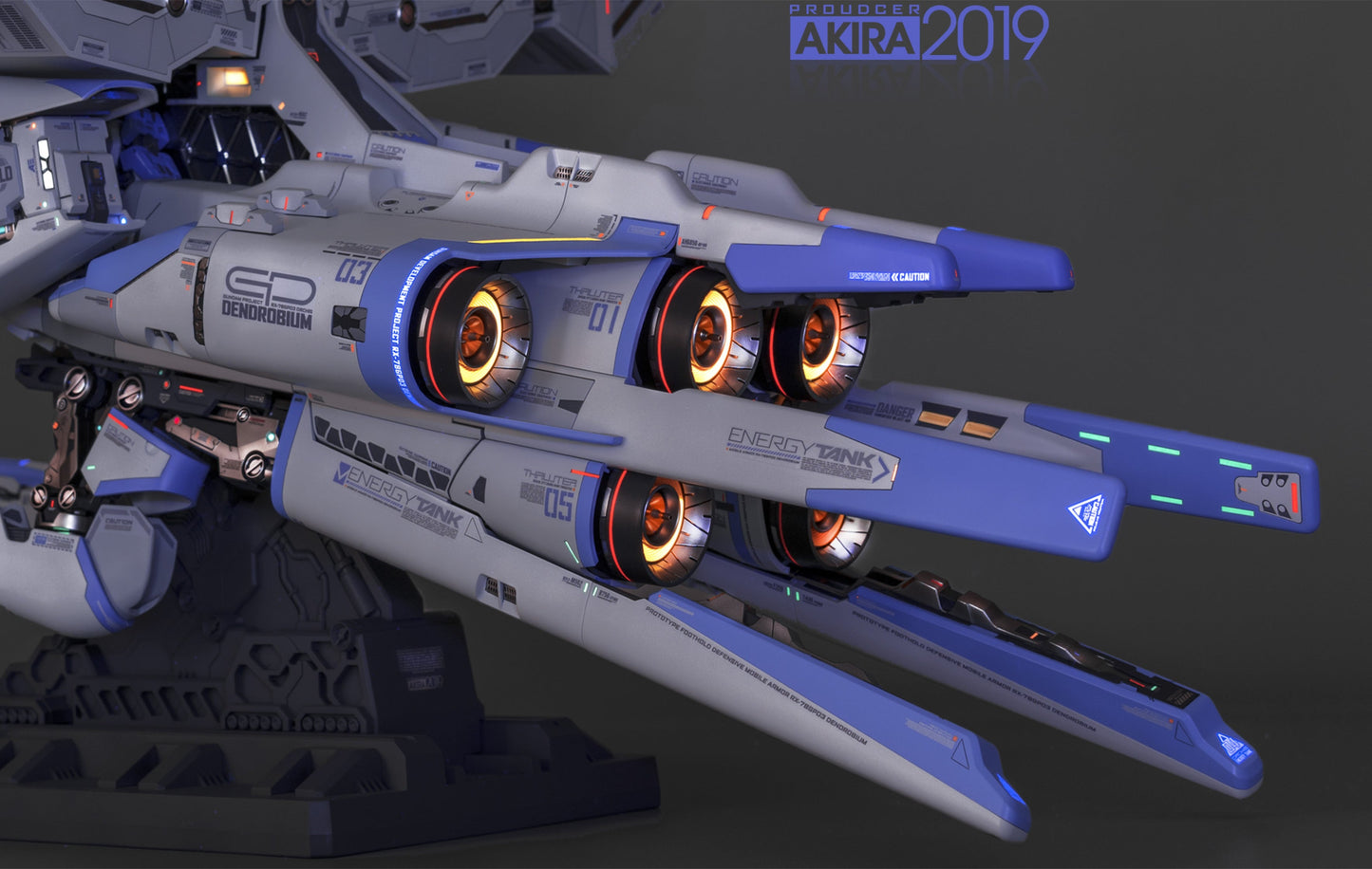 EVO - E-HG28 (UV) HG GP03D Dendrobium Evolution Studio Decals