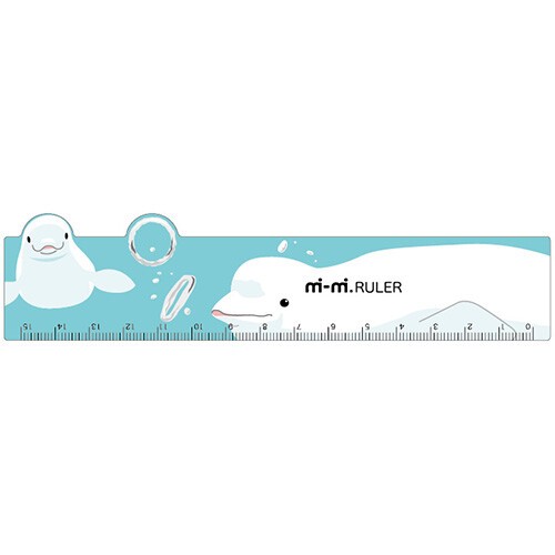 Sakamoto Mimi Rulers White Dolphin 75002401 Sakamoto 3.99 OEShop