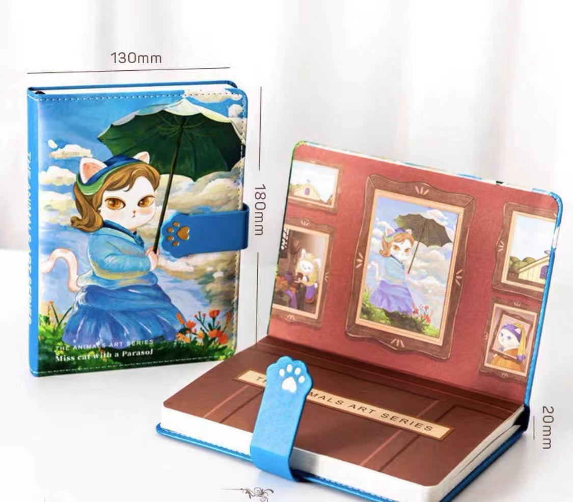 The Animals Art Series Scrapbooking Diary Notebook