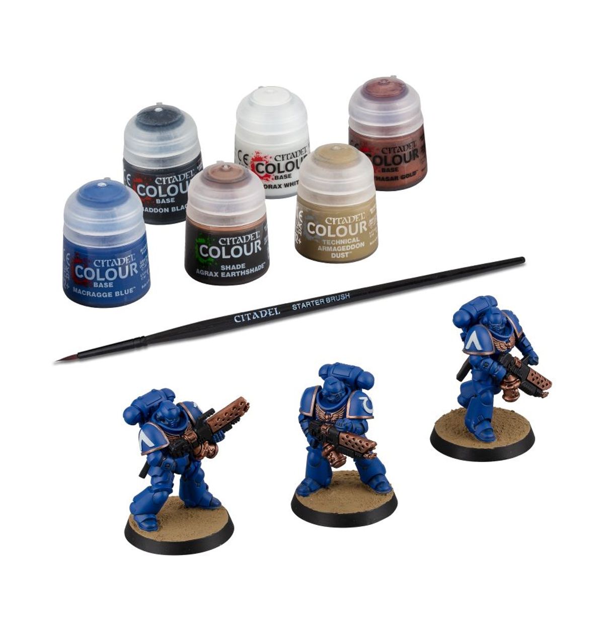 Warhammer 40,000 Paint Set: Space Marines - Infernus Marines 60-11