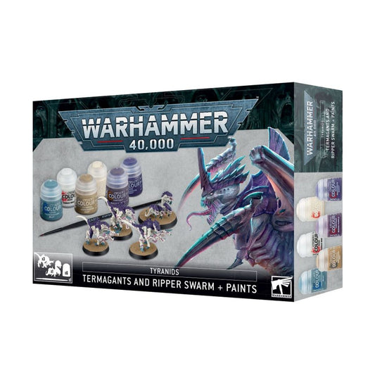 Warhammer 40,000 Paint Set: Tyranids - Termagants and Ripper Swarm 60-13