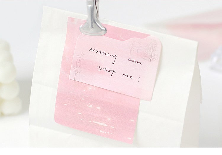 Card Lover Memo Notes Dream Traveler Tearable 4 designs x 25pcs OEShop 1.99 OEShop